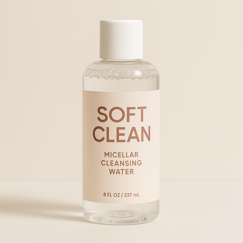 Clarae Nova Soft Clean – Micellar Cleansing Water - Clarae Nova